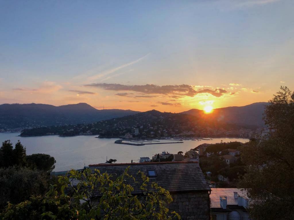 Ferienwohnung Tra Sole & Mare Zoagli Exterior foto