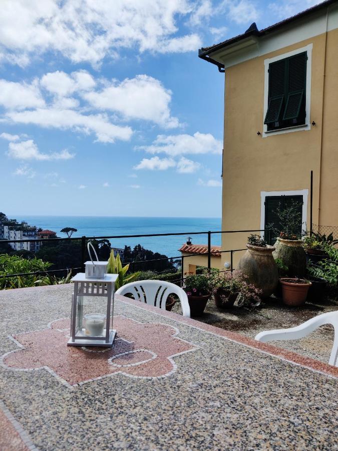Ferienwohnung Tra Sole & Mare Zoagli Exterior foto